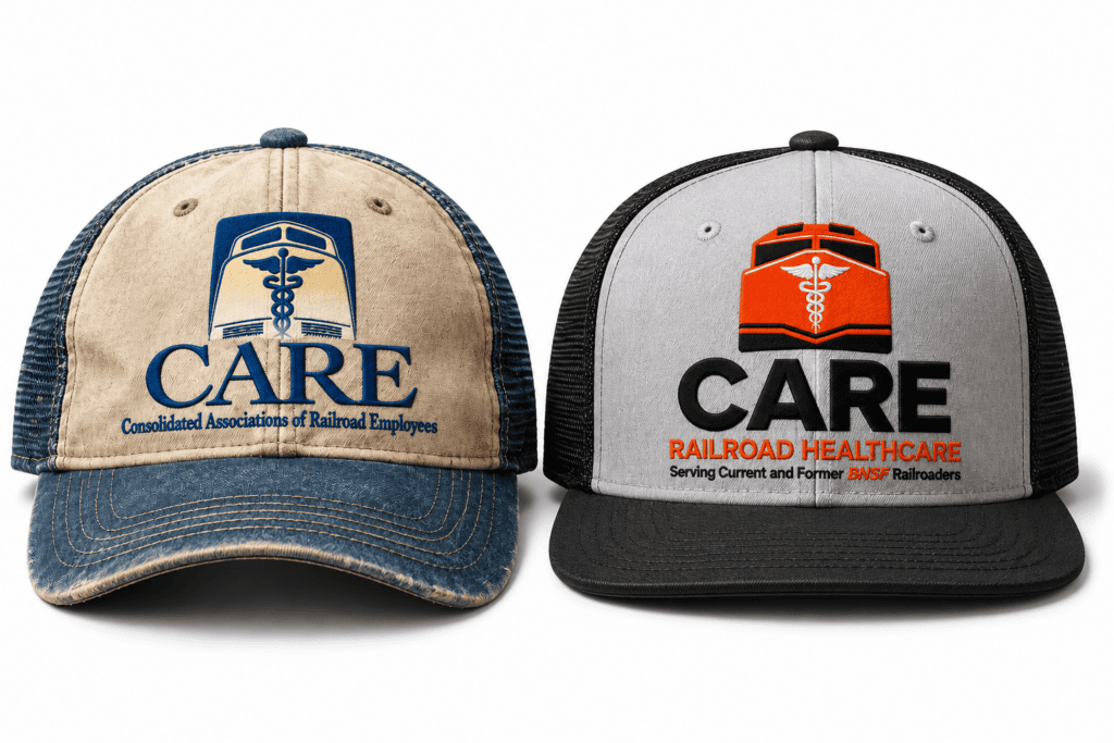 Rebrand example with redesigned logo and visual identity